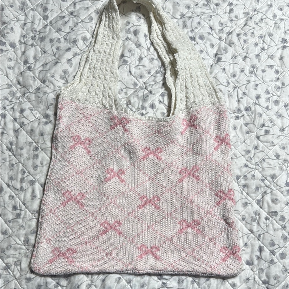 New Bow Sweater Hobo bag